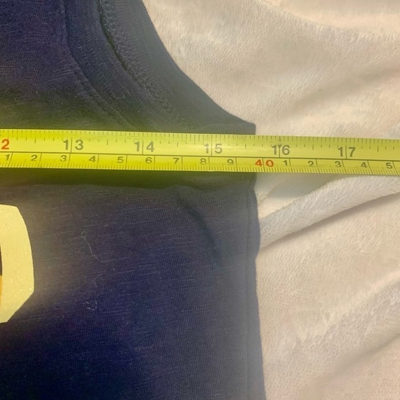 GAP Top XL Girls “GRL PWR” Rainbow Navy 100% Cotton Sleeveless Muscle Tee - Picture 16 of 16